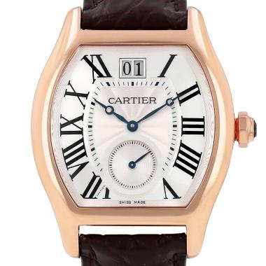 Montre Cartier Tortue en or rose Ref: Cartier - 3585  Vers 2000