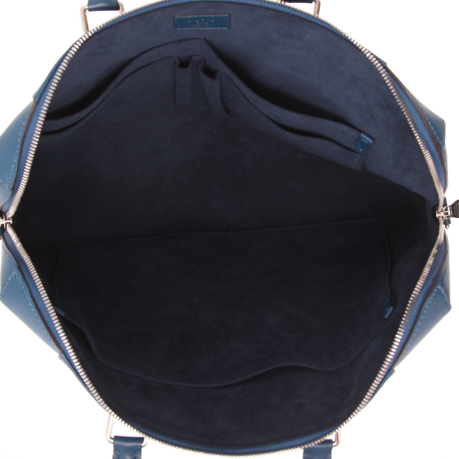 Maletín de Louis Vuitton de piel Épi azul - Detail D3