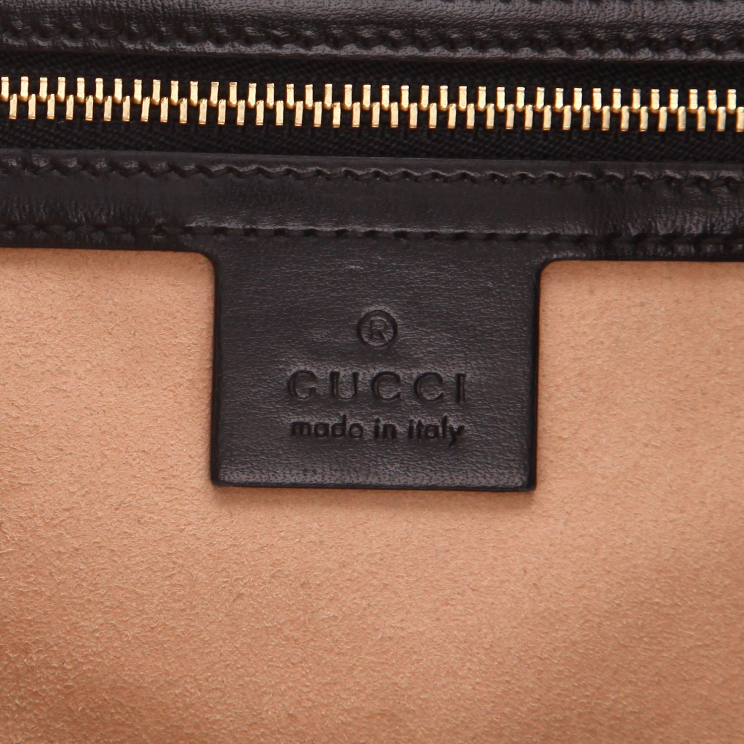 Gucci Jackie handbag in black leather - Detail D2
