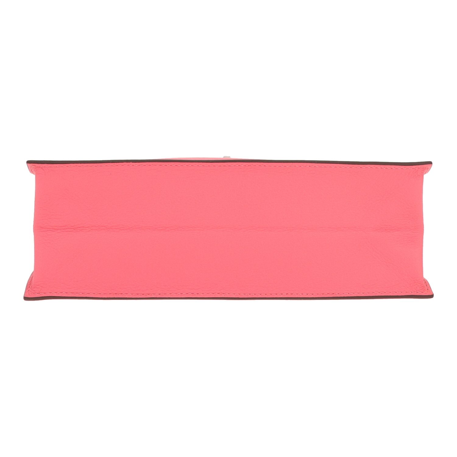 Sac à main Hermès  Kelly Danse en cuir Evercolor rose Azalée - Detail D1