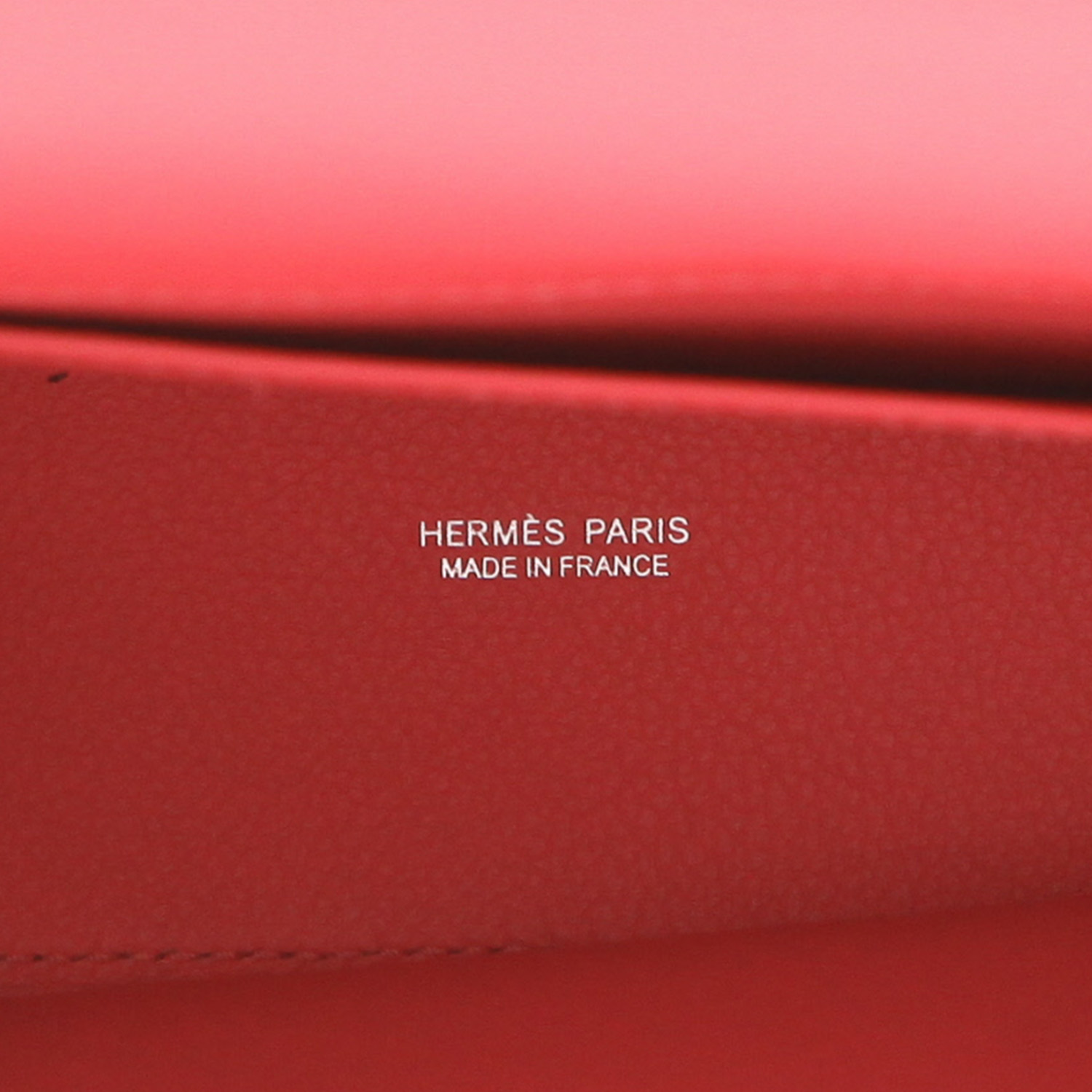 Bolso Hermès Kelly Danse de piel Evercolor rosa Azalée - Detail D2