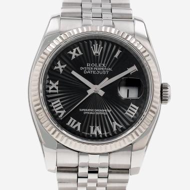 Montre Rolex Datejust en or et acier Ref: Rolex - 116234  Vers 2008