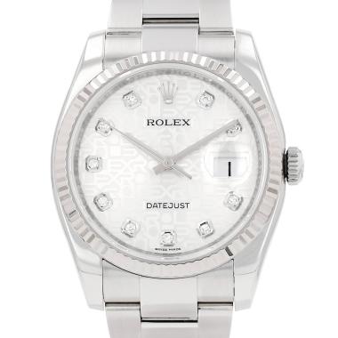 Reloj Rolex Datejust de oro y acero, ref.: Rolex - 116234, hacia 2010