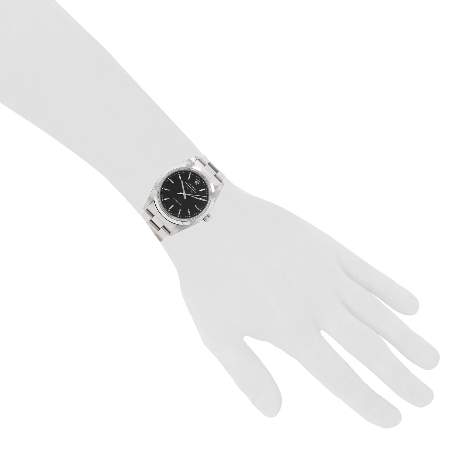 Rolex Air King steel watch, Ref: Rolex - 14000M  Circa 2003 - Detail D1