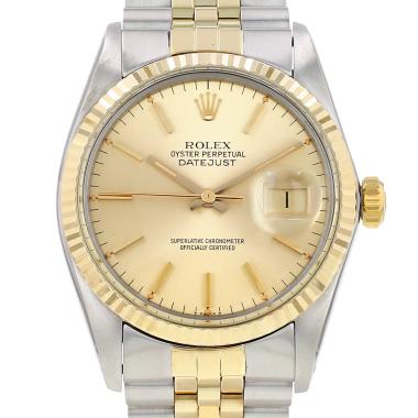 Orologio Rolex Datejust in oro e acciaio, rif.: Rolex - 16013, intorno al 1980