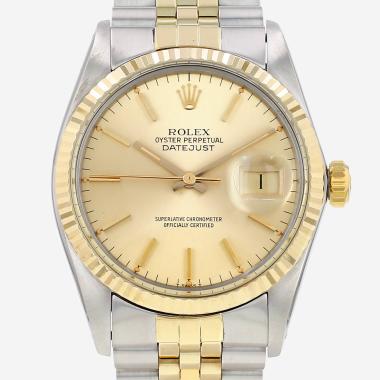Orologio Rolex Datejust in oro e acciaio, rif.: Rolex - 16013, intorno al 1980
