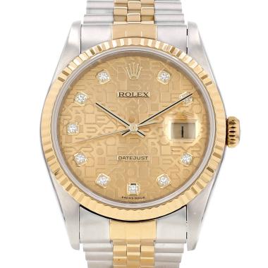 Orologio Rolex Datejust in oro e acciaio, rif.: Rolex - 16233, intorno al 1995