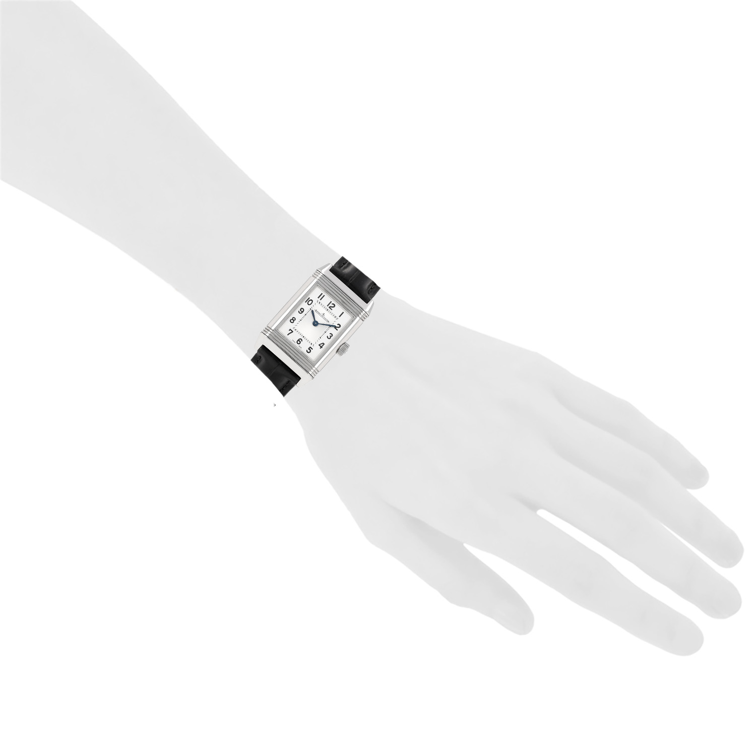 Jaeger-LeCoultre Reverso Lady steel watch Ref: Jaeger-LeCoultre - 211.8.47  Circa 2018 - Detail D1