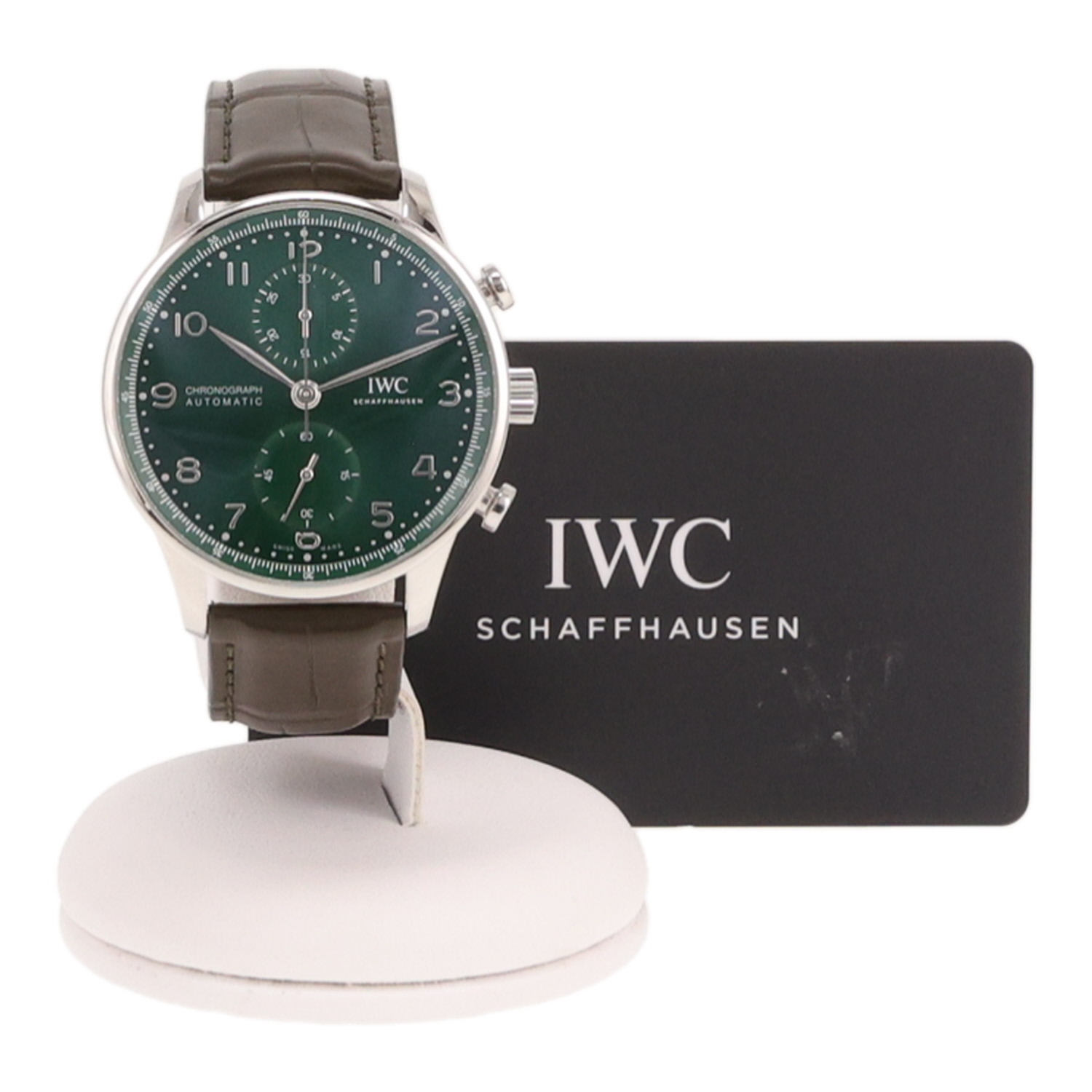 Montre IWC Portuguese-Chronograph en acier Ref: IWC - 371615  Vers 2021