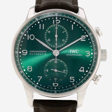 Montre IWC Portuguese-Chronograph en acier Ref: IWC - 371615  Vers 2021