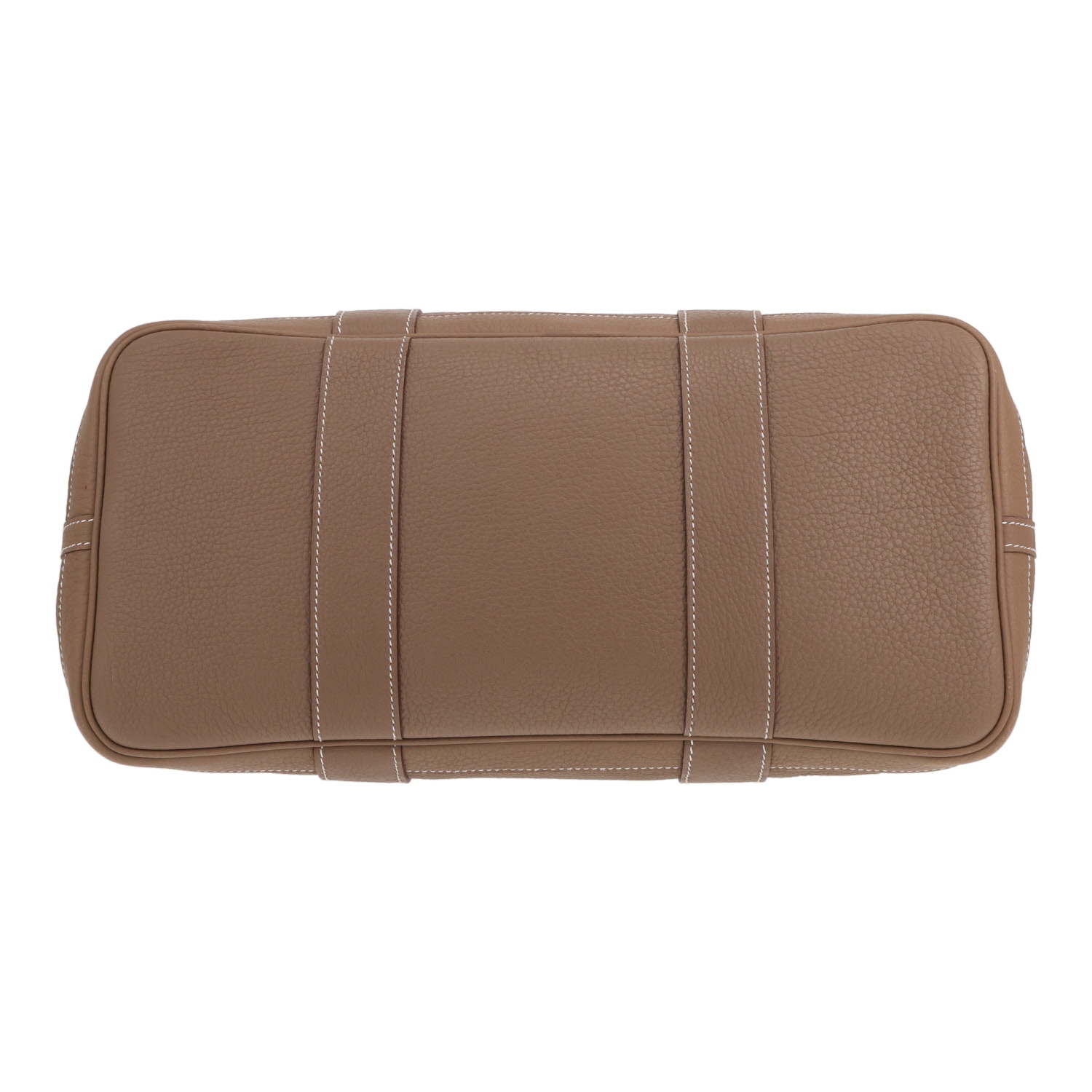 Sac à main Hermès  Garden Party 36 cm en cuir togo étoupe - Detail D1
