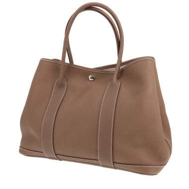 Sac à main Hermès  Garden Party 36 cm en cuir togo étoupe