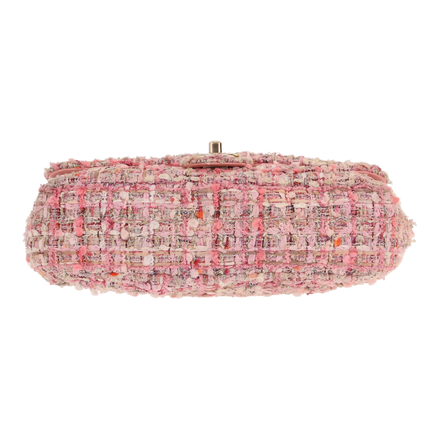 Sac à main Chanel  Timeless en tweed rose - Detail D1