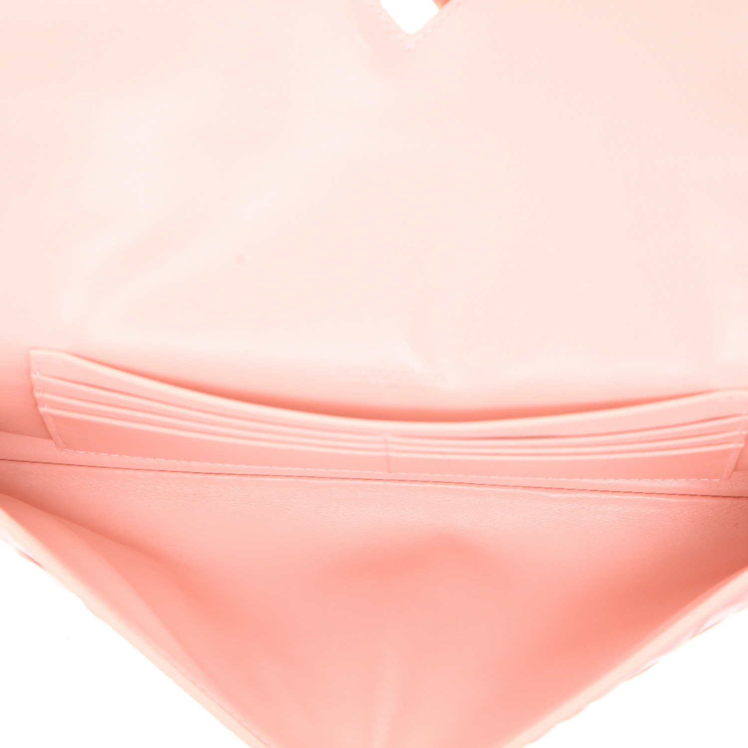 Bolso de mano Bottega Veneta «Andiamo» de piel intrecciata rosa - Detail D3