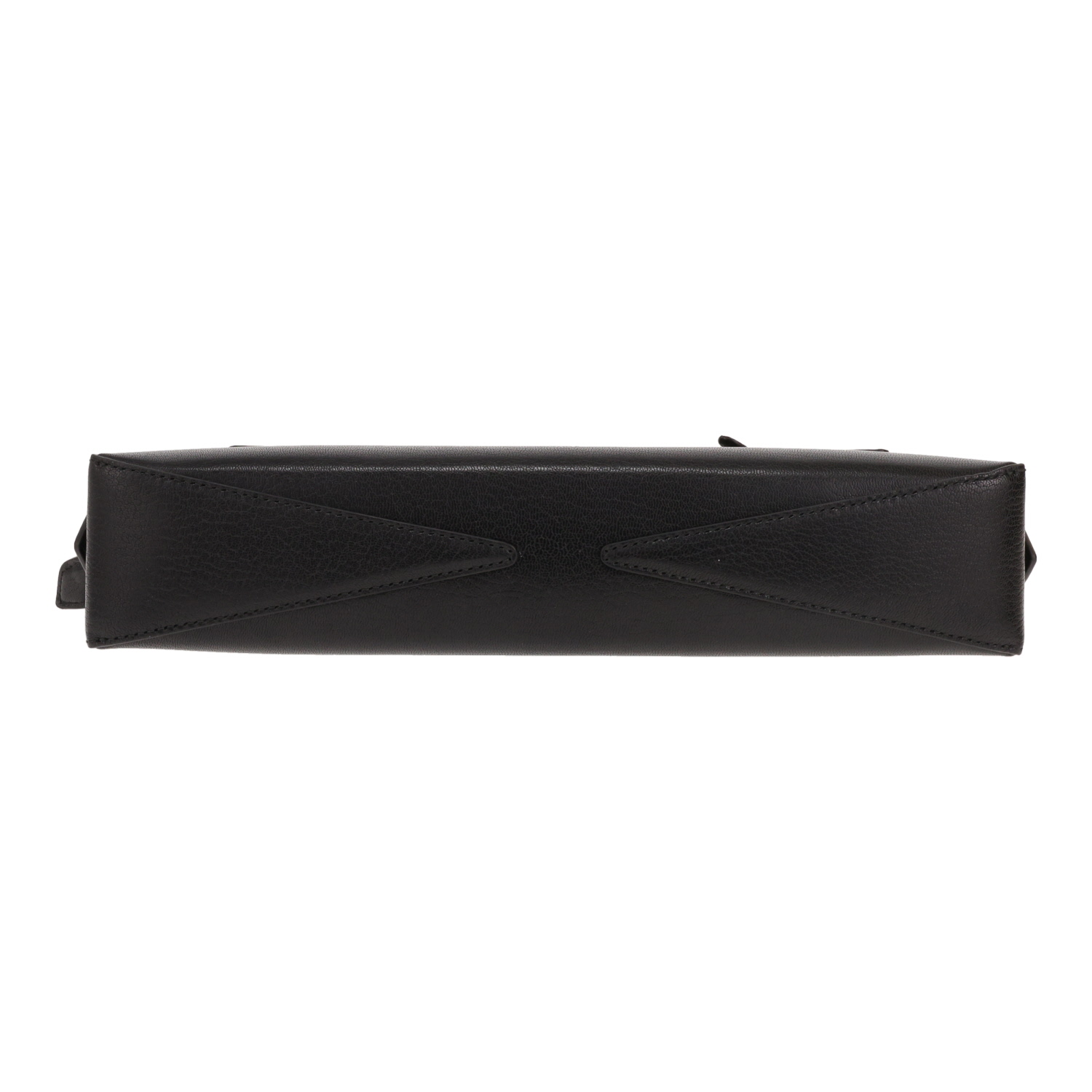 Pochette Alaïaquot;Le Teckel Clutch" in pelle noire - Detail D1