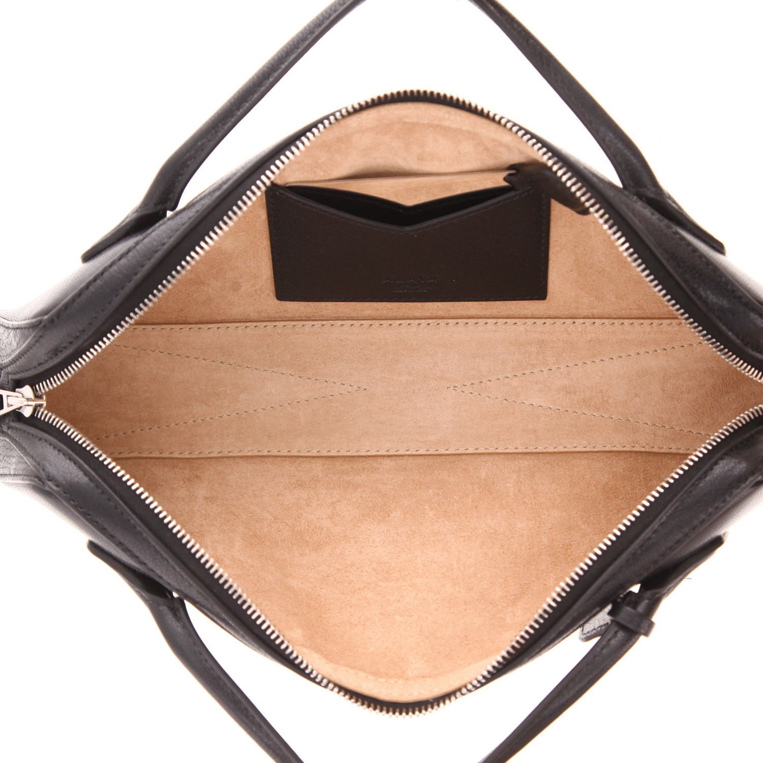 Pochette Alaïaquot;Le Teckel Clutch" in pelle noire - Detail D3