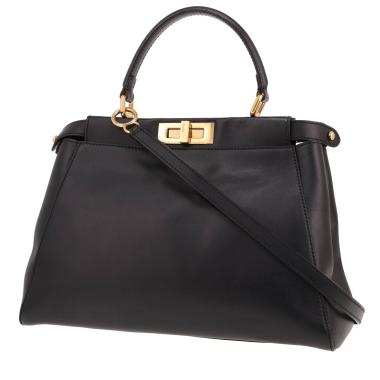 Bolso Fendi Peekaboo de piel negra
