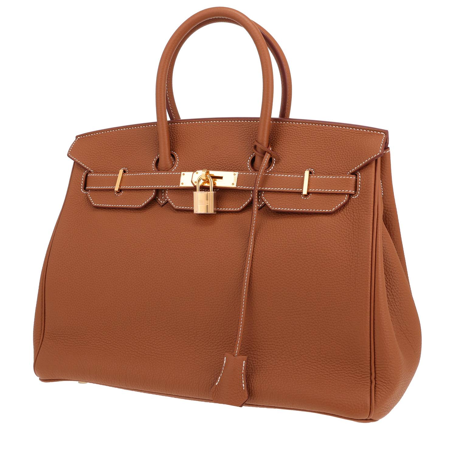 Hermès Birkin 35 Togo Gold 2013 d’occasion Hermès Birkin 35 Togo Gold 2013 d’occasion