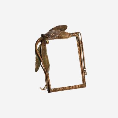 Cadre photo 'Libellule' - le petit modèle créé en 1988 - Edition Artcurial