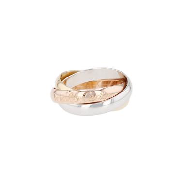 Cartier Trinity ring from the ‘Les Must de Cartier’ collection, medium size, in three-tone gold