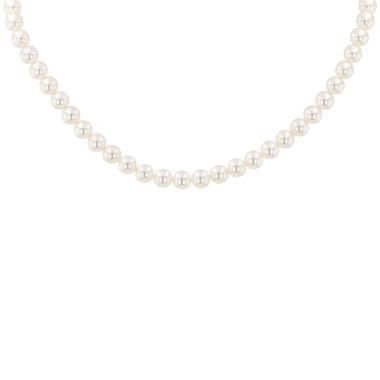 Mikimoto necklace in white gold and cultured pearls