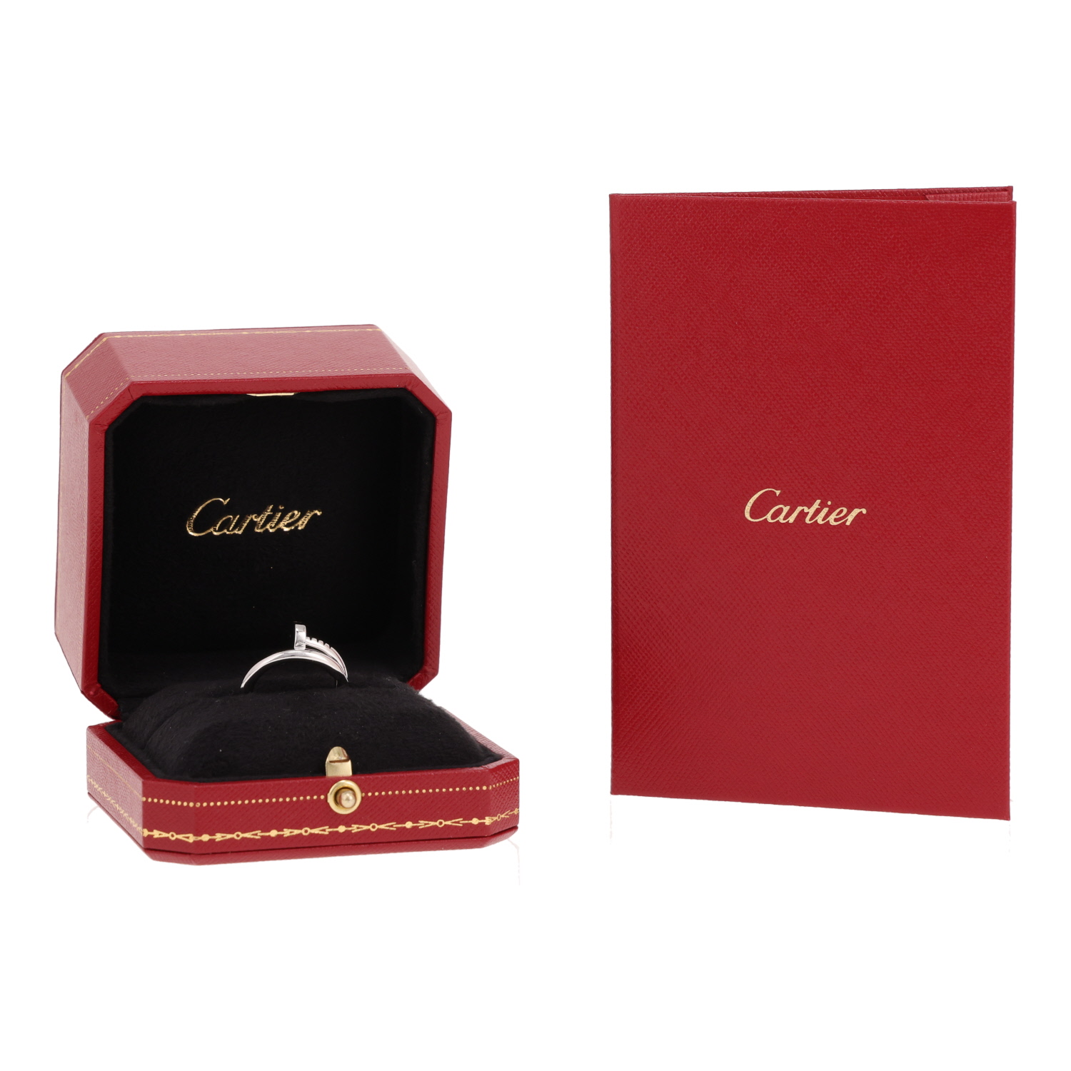 Anello Cartier “Juste un clou” in oro bianco - Detail D2