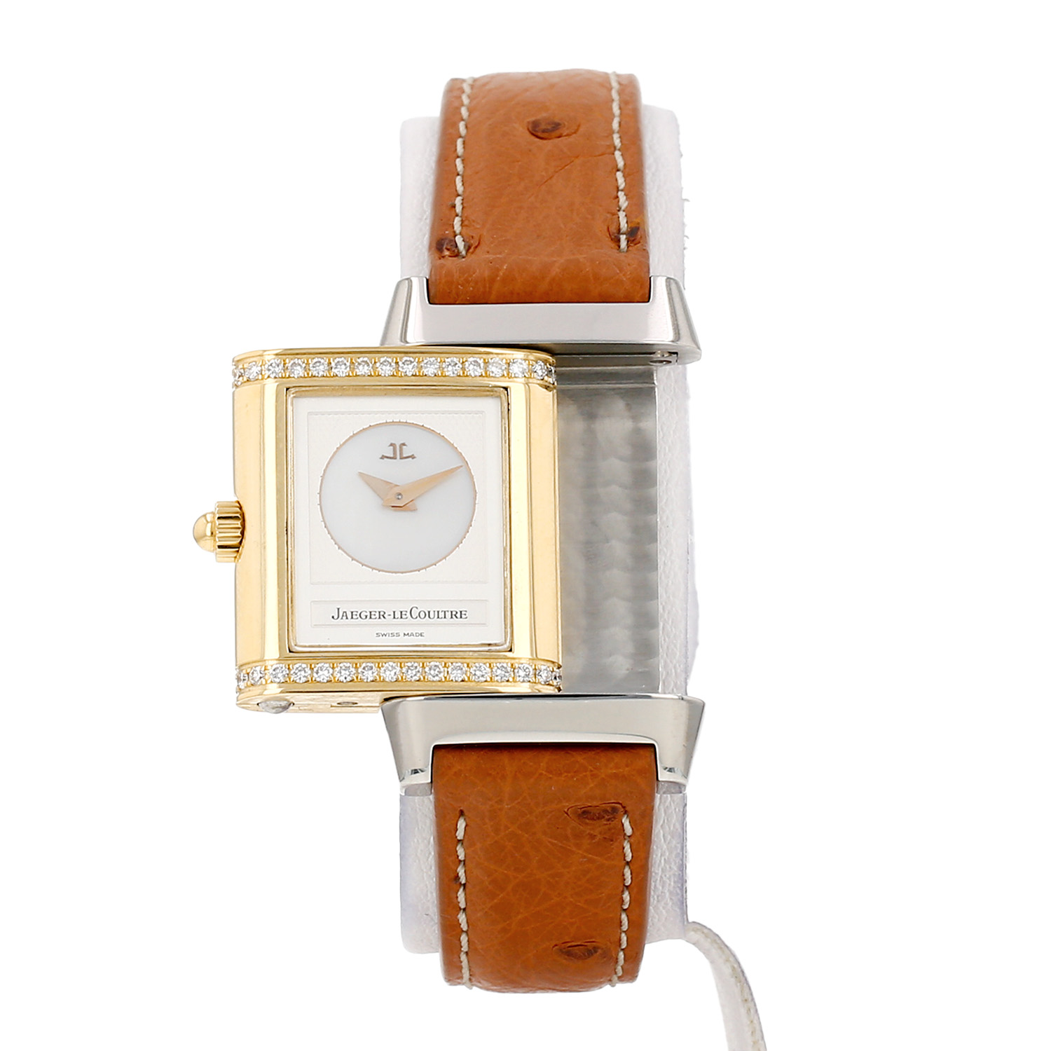 Montre Jaeger-LeCoultre Reverso-Duetto en or et acier Ref: Jaeger Lecoultre - 266544  Vers 2000 - Detail D3