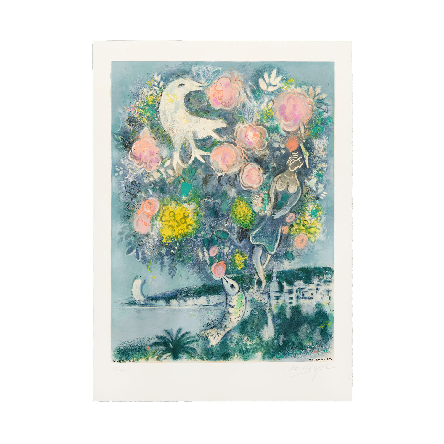 La baie des anges au bouquet de roses - 1967 - Detail D1