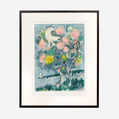 La baie des anges au bouquet de roses - 1967