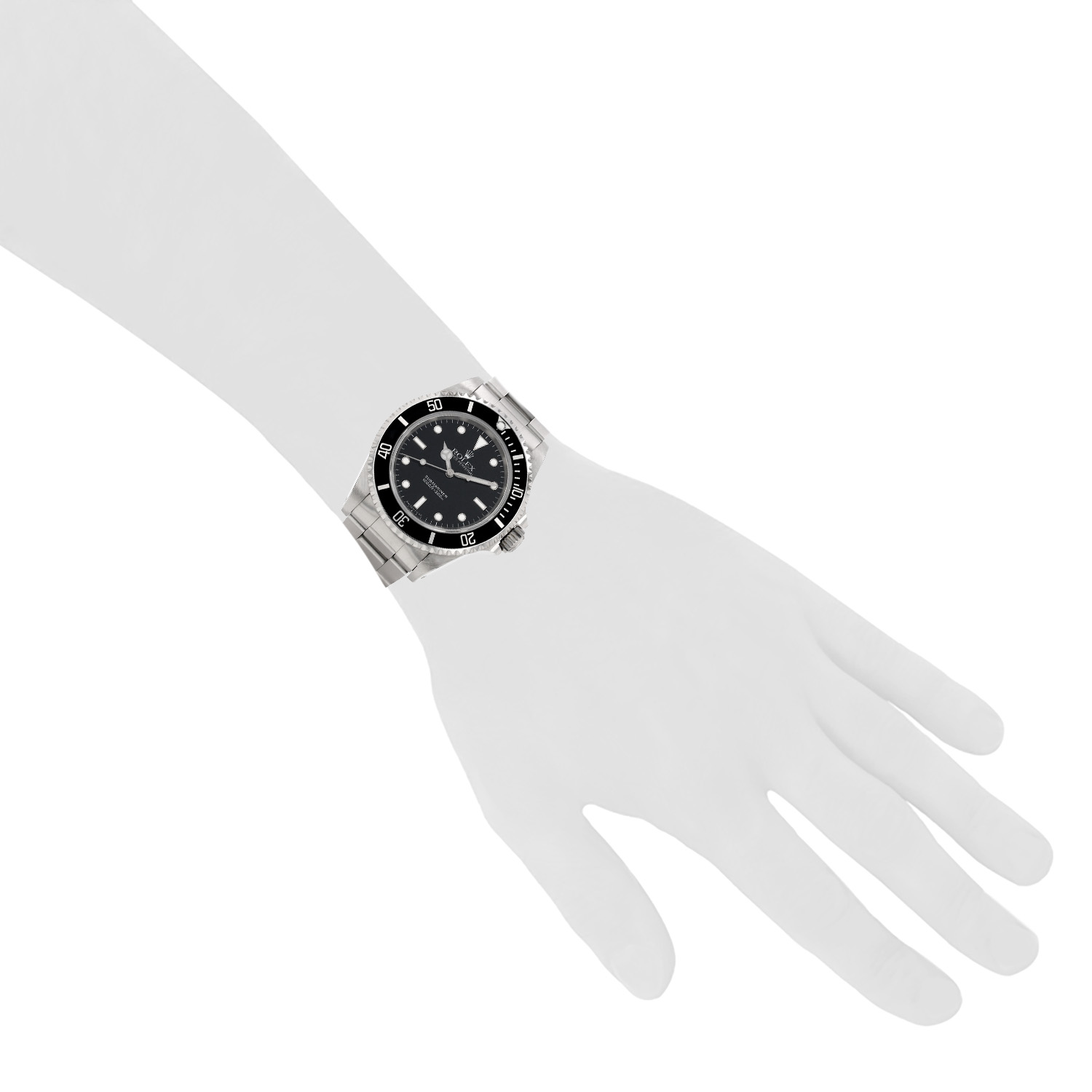Montre Rolex Submariner en acier Ref: Rolex - 14060  Vers 1995 - Detail D1