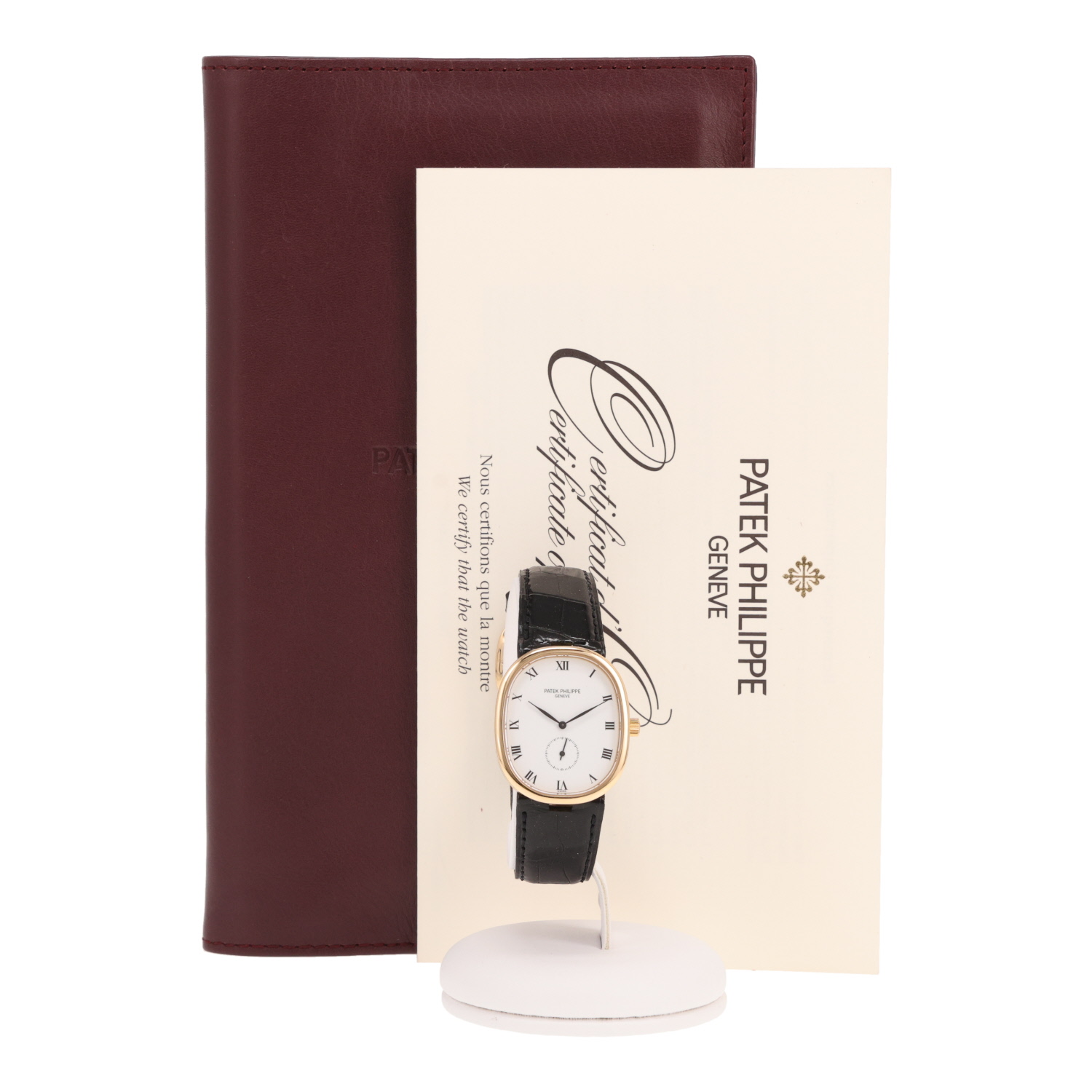 Patek Philippe Golden Ellipse watch in yellow gold, Ref: Patek Philippe - 3978, circa 1996