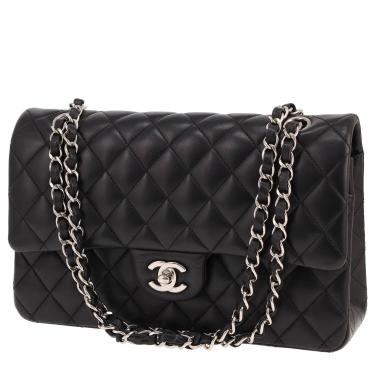 Chanel ‘Timeless Classic’ bag in black quilted leather