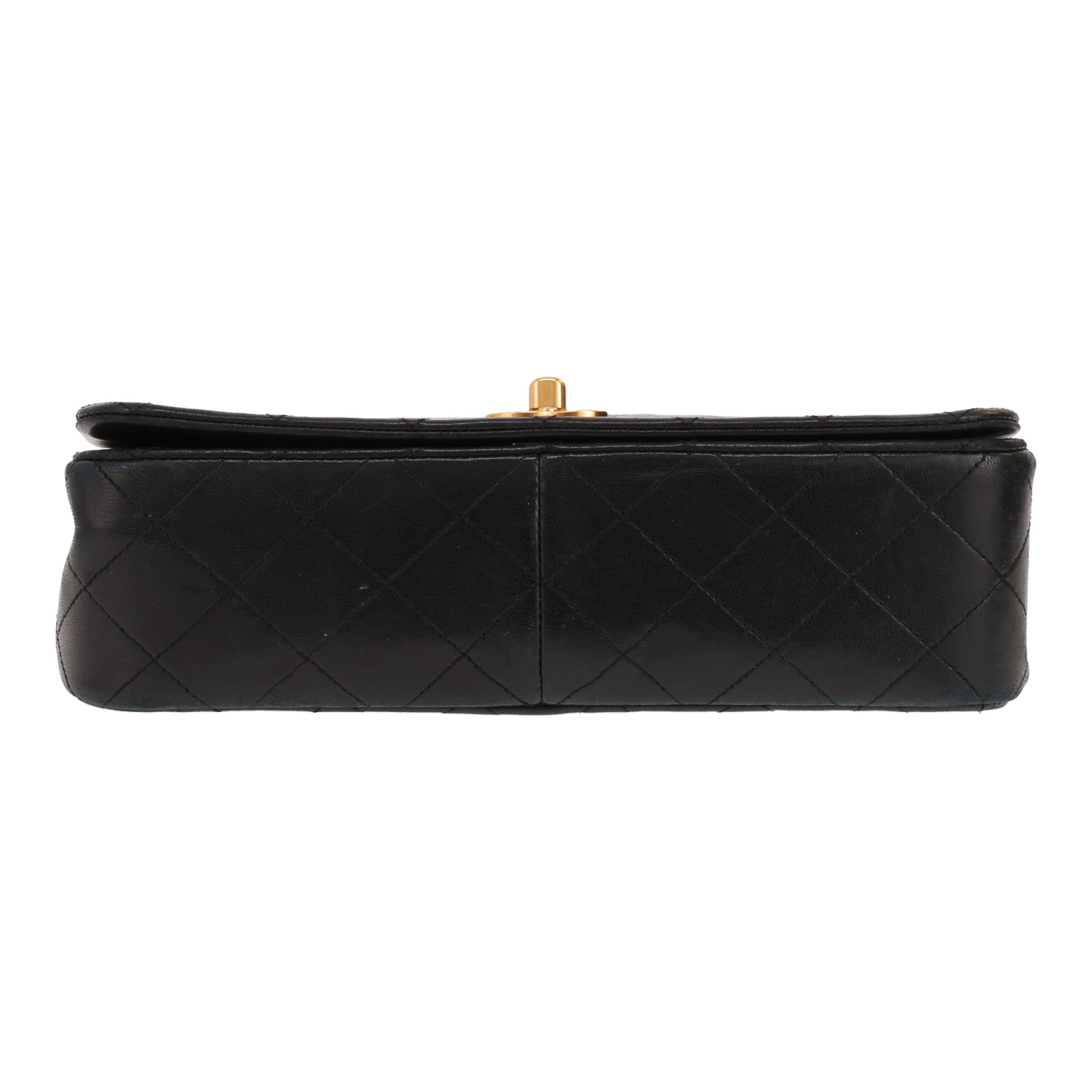 Bolso bandolera Chanel «Mademoiselle» de piel acolchada negra - Detail D1