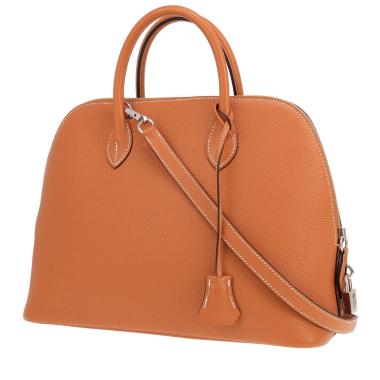Sac à main Hermès  Bolide 30 cm en cuir taurillon Novillo gold