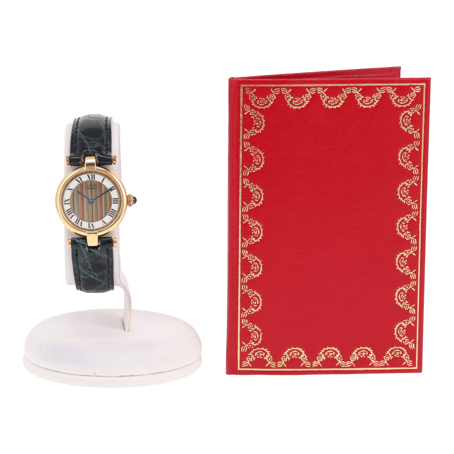 Orologio Cartier Must Vendôme in vermeil Rif.: Cartier - 590004  Circa 1989