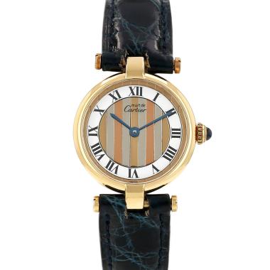 Orologio Cartier Must Vendôme in vermeil Rif.: Cartier - 590004  Circa 1989
