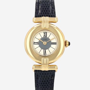 Montre Cartier Must Colisée en vermeil Ref: Cartier - 590002  Vers 1990