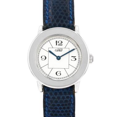 Orologio Cartier Must II in acciaio, rif.: Cartier - 1806  Circa 1990