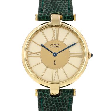 Cartier Must Vendôme watch in vermeil Ref: Cartier - 17  Circa 1990