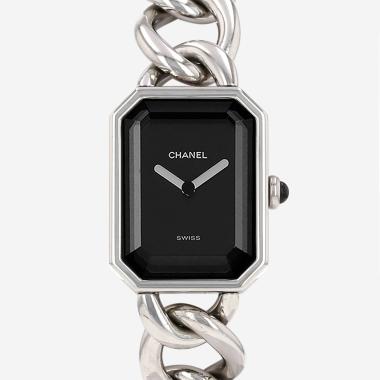 Montre Chanel Première taille XL  en acier Vers 1990