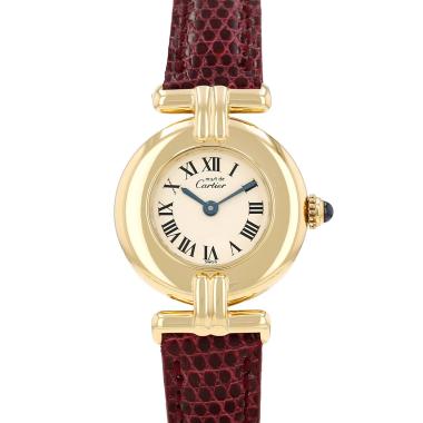 Orologio Cartier Must Colisée in vermeil Rif.: Cartier - 590002