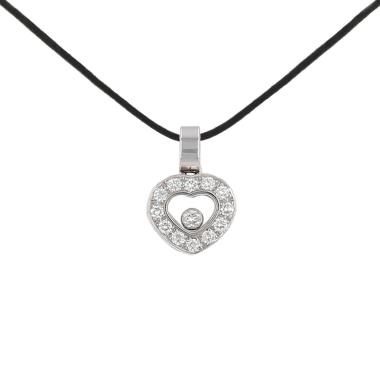 Chopard Happy Diamonds pendant in white gold and diamonds