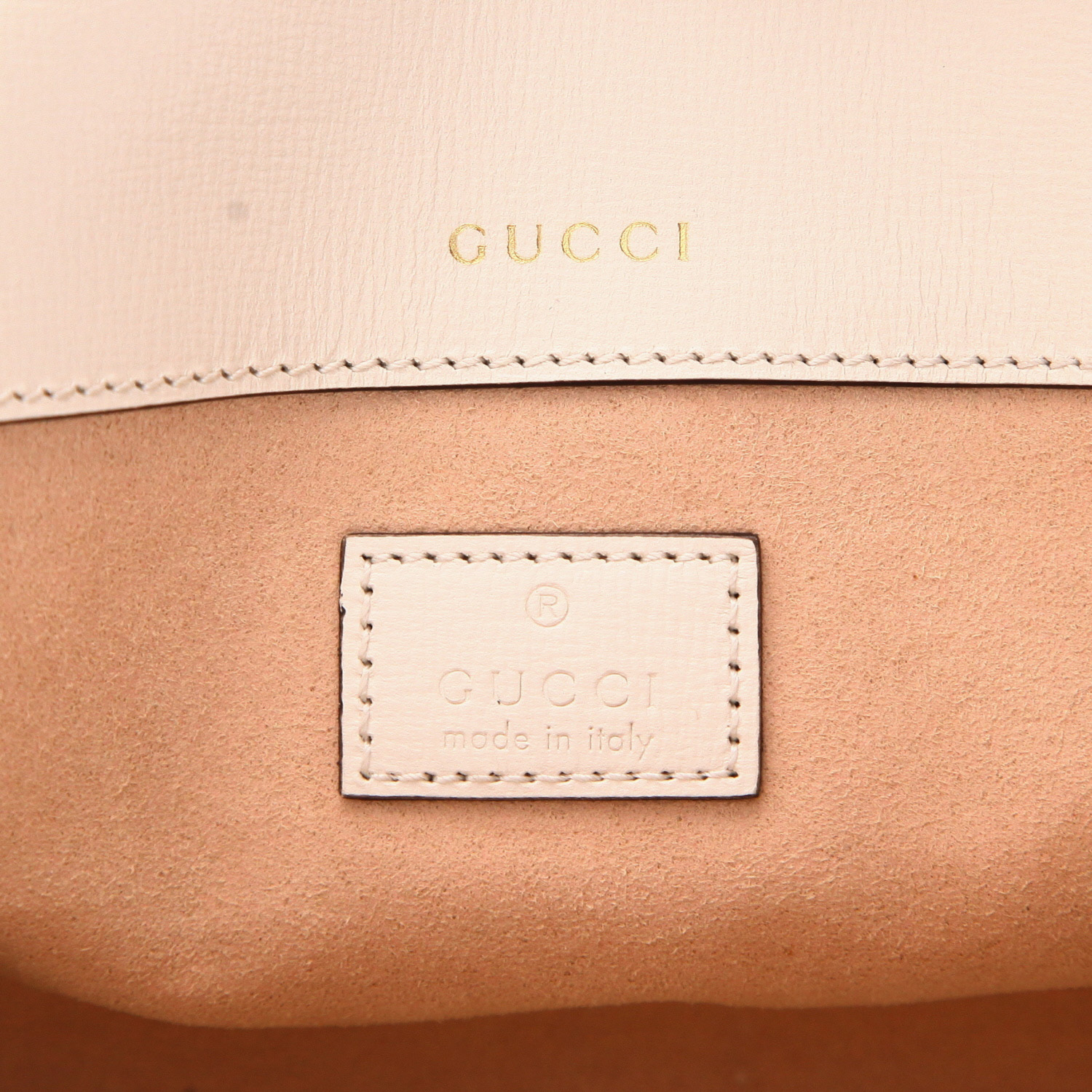 Bolso Gucci 1955 Horsebit East-West de piel blanca - Detail D2