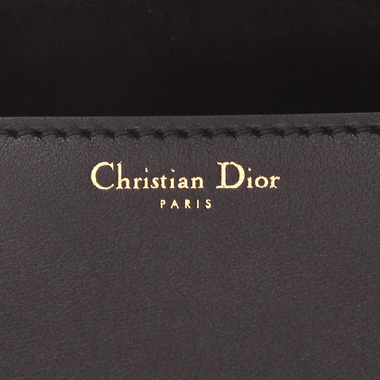Borsa a tracolla Dior  Dioraddict in pelle nera - Detail D2
