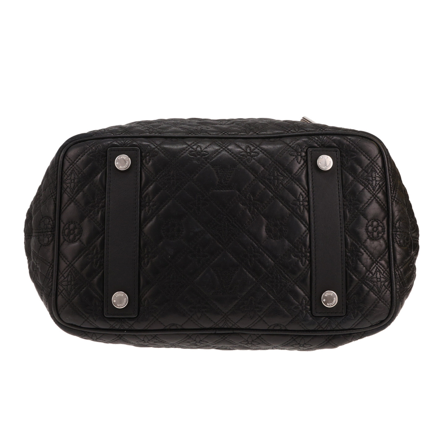 Louis Vuitton Antheia Hobo handbag in black Monogram leather - Detail D1