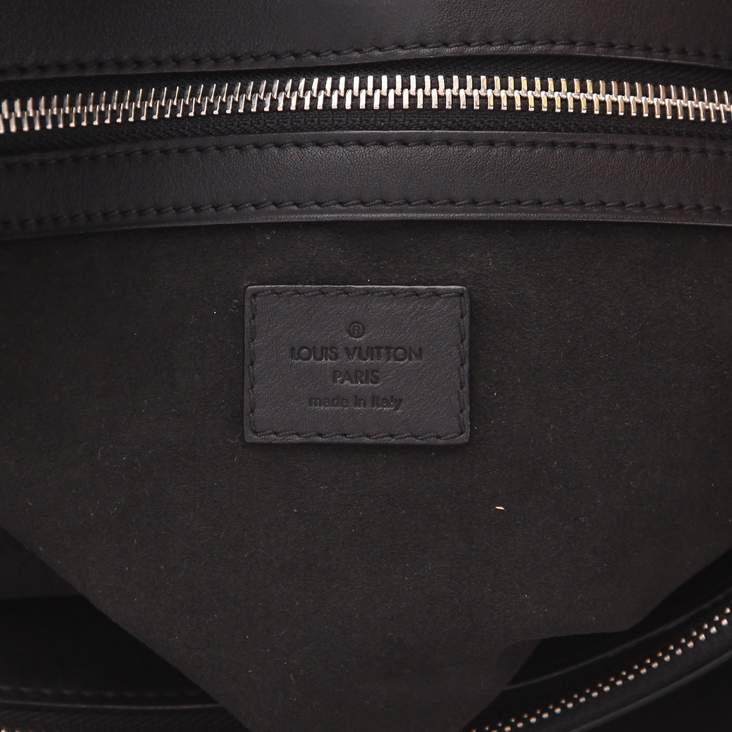 Louis Vuitton Antheia Hobo handbag in black Monogram leather - Detail D2