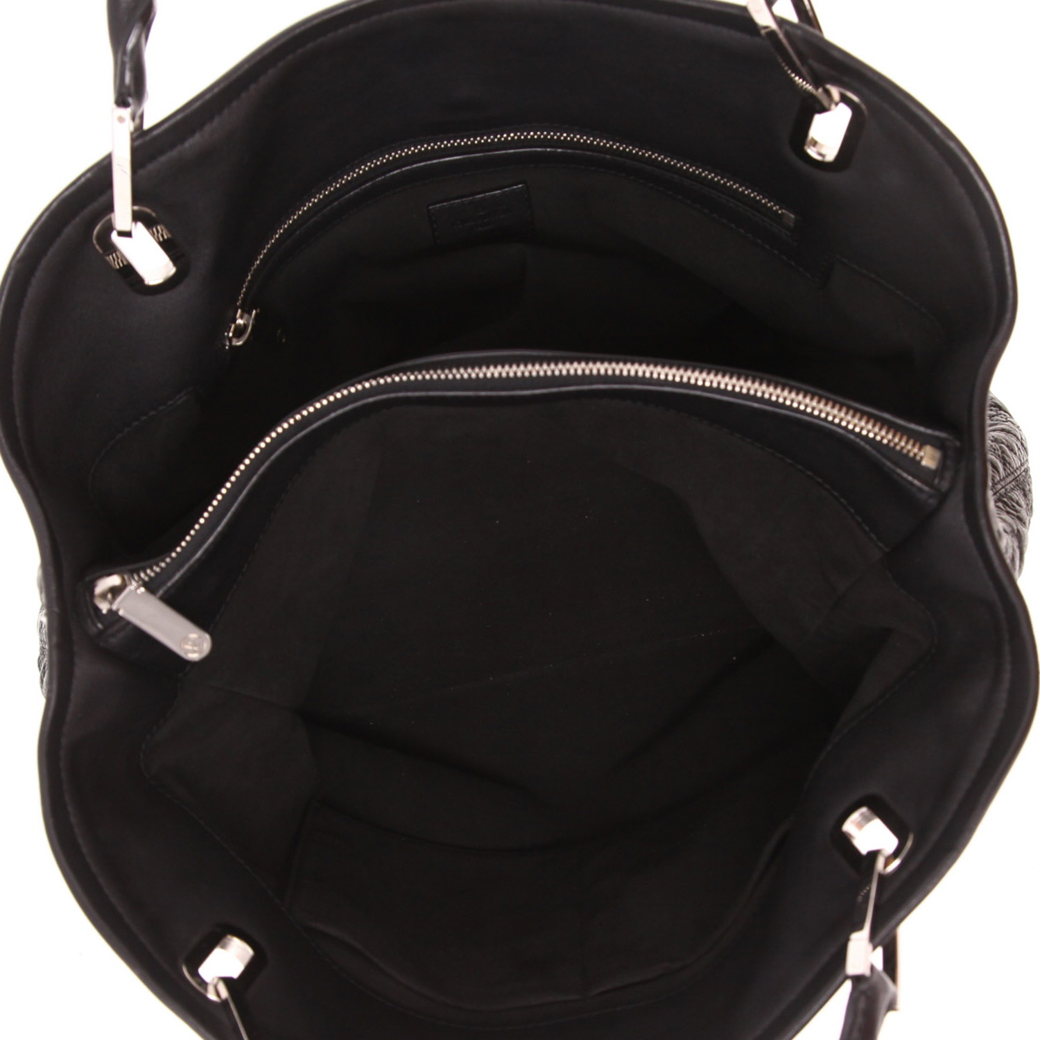 Sac à main Louis Vuitton  Antheia Hobo en cuir monogram noir - Detail D3
