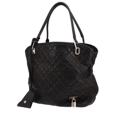 Louis Vuitton Antheia Hobo handbag in black Monogram leather