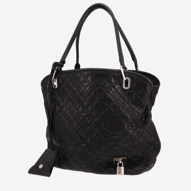 Louis Vuitton Antheia Hobo handbag in black Monogram leather