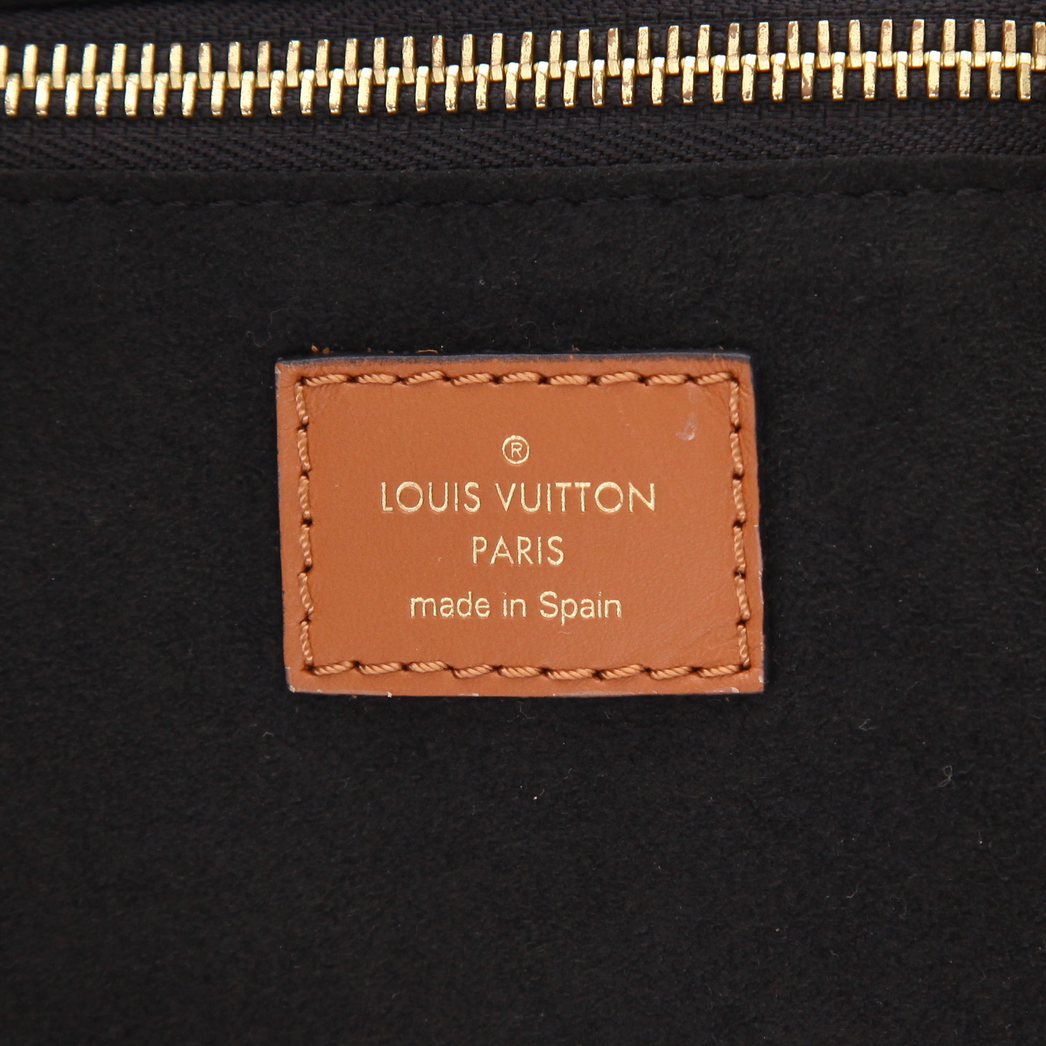 Sac cabas Louis Vuitton  Neverfull Editions Limitées Wild at Heart en cuir monogram empreinte noir - Detail D2